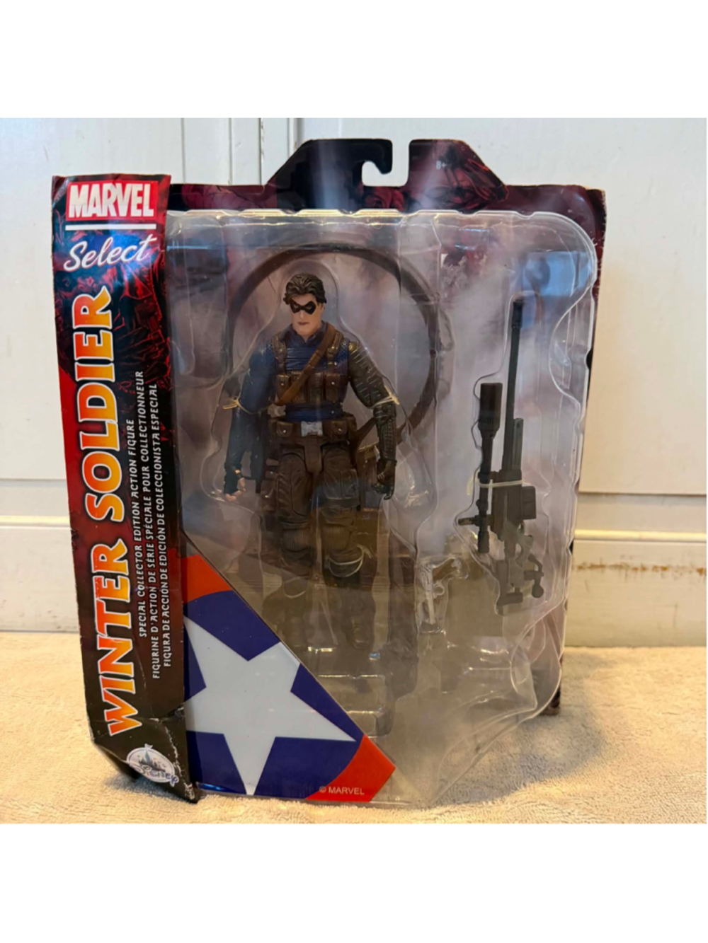 Diamond Select Toys Winter Soldier Action Figure Special Edition